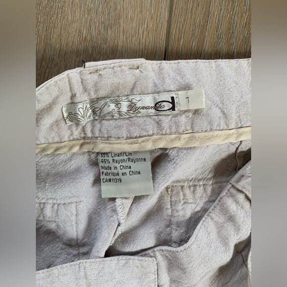 Dynamite wide leg  linen summer pants - Picture 7 of 7